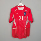 2002/04 SOUTH KOREA J.S. PARK *PLAYER ISSUE* HOME SHIRT (S) NIKE WORLD CUP