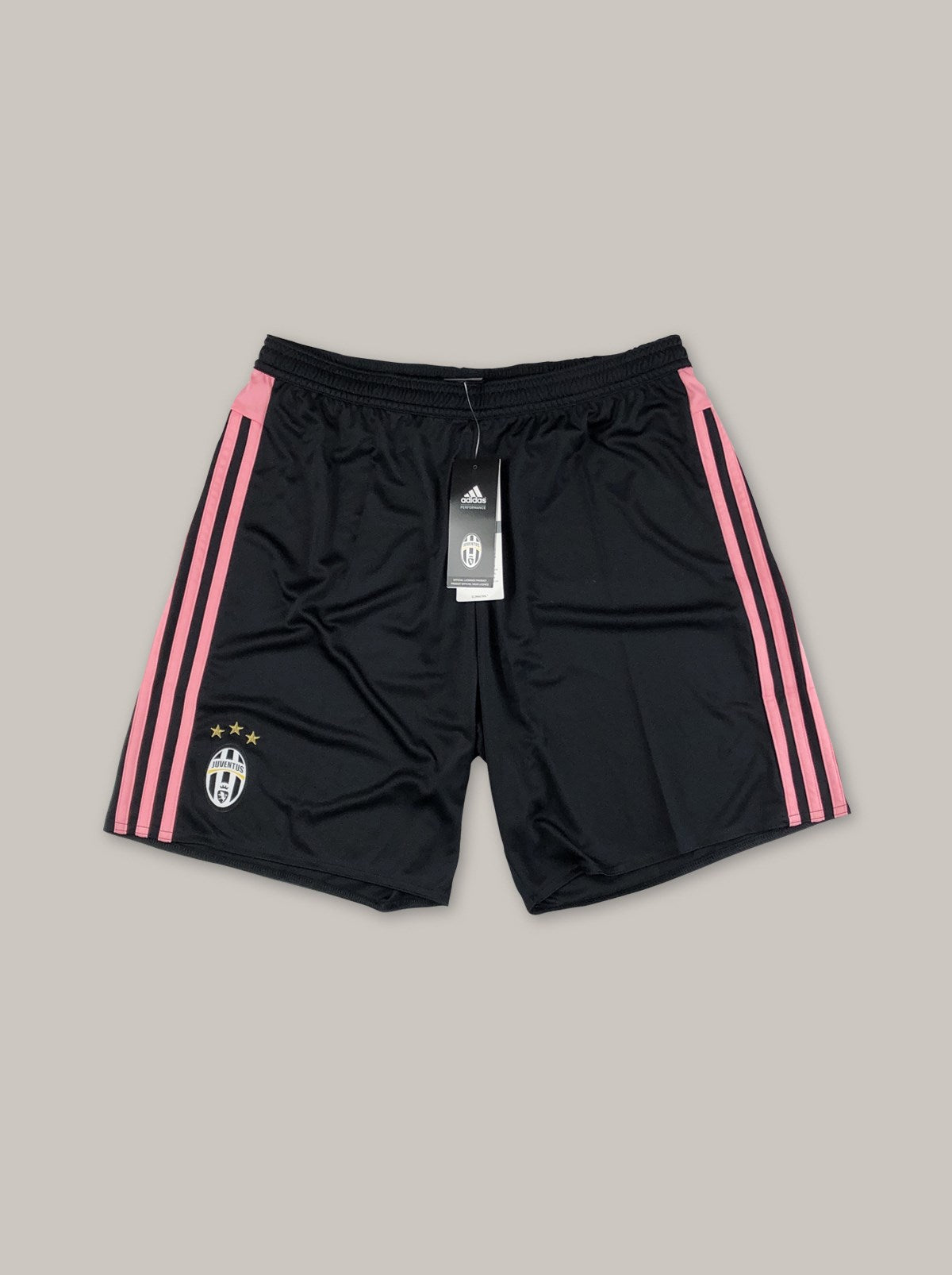 Shop 2015/16 JUVENTUS *BNWT* AWAY SHORTS (M) ADIDAS, classic football shirts, vintage football shirts & retro soccer jerseys at Cult Kits