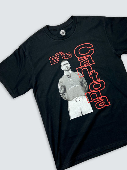 90s STYLE MANCHESTER UNITED CANTONA BOOTLEG TEE