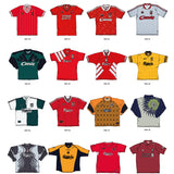 ICONIC LIVERPOOL SHIRTS A3 PRINT