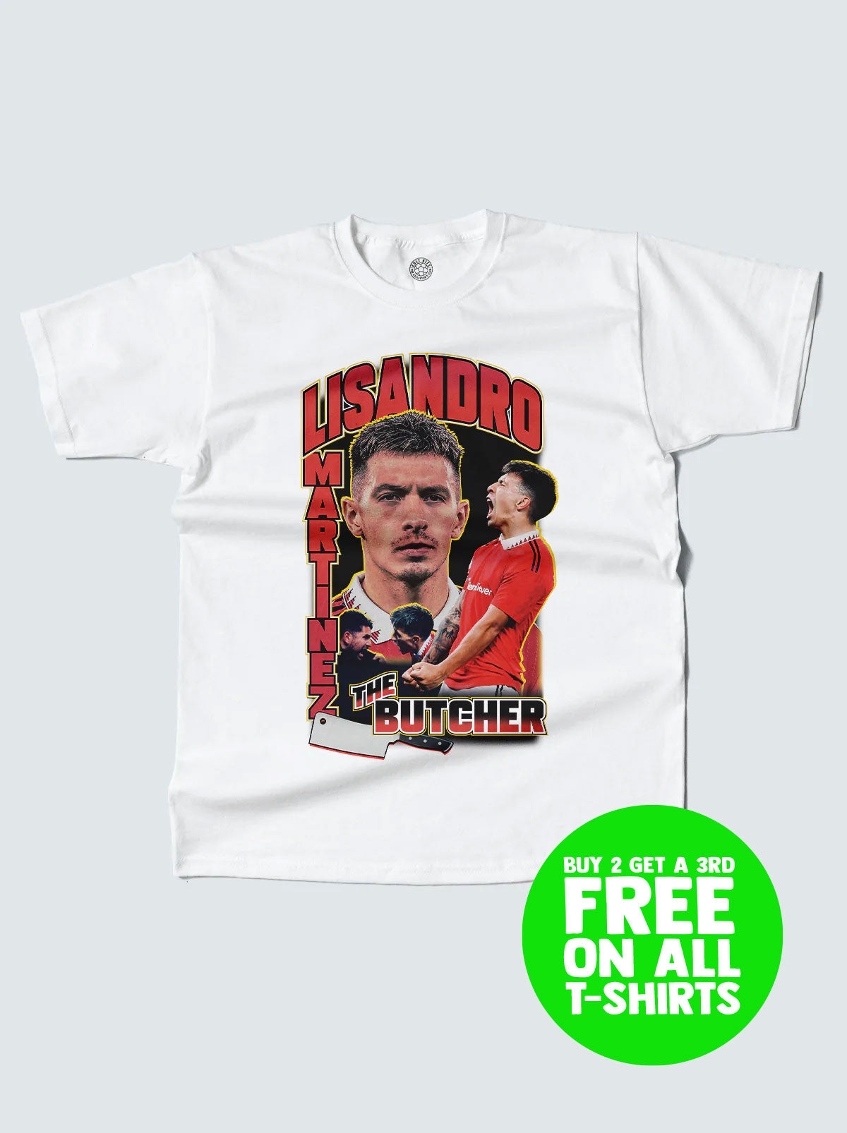 MANCHESTER UNITED MARTINEZ BOOTLEG TEE